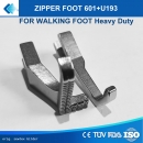 Zipper Foot Kederfuss 601-3/U193 - 3 mm fr Brother B797, Zoje 0303, Mitsubishi DY LY Serien , 0302, 0303, 0303L