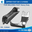 Zipper Foot Kederfuss 601-3 U193SG  6.4mm (1/4")  fr Brother B797, Zoje 0303, Mitsubishi DY LY Serien , 0302, 0303, 0303L