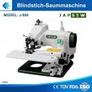 Japsew J500 - Blindstich-Saummaschine  Universelle, tragbare Blindstichmaschine fr leichte und mittelschweren Stoffe