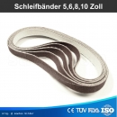 Abrasive belt Schleifbnder fr Stomessermaschine CDZ - 5,6,8,10 Zoll