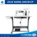 ZOJE A9200L-D4S-W-CP SET mit Tisch - Automatische 1 Nadel Steppstichmaschine fr leichte und schwere Stoffe