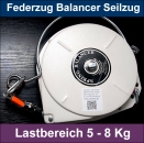 Federzug Pro Balancer 5 -8 Kg - fr den professionellen Einsatz in Industrie und Handwerk