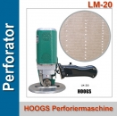 HOOGS LM-20 HOOGS Perforiermaschine fr speziell verstrktes Papier oder Folie