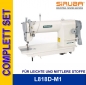 L818D-M1 SIRUBA Steppstichmaschine Komplett fr leichte und mittlere Stoffe