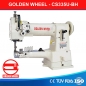 Industrienaehmaschine Golden-Wheel CS-335U-BH Bandeinfasser Dreifachtransport Freiarm Ledermaschine Polstermaschine mit Nhtisch und 1000W AC Motor