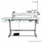 Zoje ZJ9701LAR-D3-800/PF Automatische 1-Nadel Langarm 80cm Steppstichmaschine mit Puller