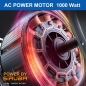 POWER AC Motor 1000 Watt 220-240 Volt - LEISTUNGSSTRKSTEN AC MOTOR ideal geeignet fr sehr schwere Maschine von Zweichfach/ - Dreifachtranpost Nhmaschinen