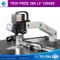 Programmierbare pattern sewing machine TEXI FREE 360 LF 120X80 SET mit 360-Grad Drehkopf