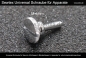 UNIVERSAL SCHRAUBE FR APPARATE - SCREW FOR ATTACHMENTS