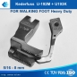 Zipper Foot Kederfuss U192M + U193K  5/16 8mm  fr Brother B797, Zoje 0303, Mitsubishi DY LY Serien , 0302, 0303, 0303L