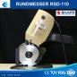 Shunfa RSD-110 Universal-Rundmesser 250 Watt Power Professional Manufacturers Schnitthhe 25mm