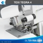 TEXI TEGRA 4 - Overlock Pro Serie mit 2-3-4 Faden. 2, 3, 4-Faden-Overlock zum Nhen mit Hohlsaum, Overlock und Zierstichen.