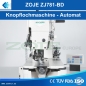 ZOJE ZJ781-BD Knopflochmaschine bartacking machine mit Fadenabschneider mit eingebautem AC Motor 750 Watt und Tisch