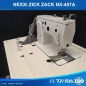 1-Nadel ZickZack Geradestich NX457A - 3 POINT ZickZack - Set mit Tisch und AC Motor 750 Watt - aufgebaut geliefert