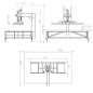 PNEUMATIKPRESSE FR DEN BESCHLAG PDM-1 - Arbeitsplatte 2350 x 1500 mm Produktion von Sprungfedermatratzen oder Mbelschaumstoff