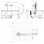 BANDMESSERMASCHINE R1250  D: 2000 x 1800 mm FR DEN SCHAUMSTOFF R1150 fr Schneiden von Textilien, Leder, Karton, Schaumstoff, Gummi oder Papier