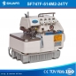 Direct drive 2-Nadel-4-Faden Overlockmaschine Shunfa SF747F mit versenktem Tisch