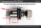 Fadenspannung komplett fr Industrienhmaschinen SW-FS2001