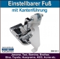 MATIC EINSTELLBARER FUSS MIT KANTENFHRUNG -  ADJUSTABLE GUIDE FOOT FOR HOUSEHOLD MACHINE