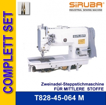 T828-45-064 M SIRUBA Zweinadel-Steppstichmaschine fr mittlere Ware Komplett - Kopie - Kopie