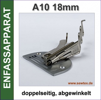 A10 18mm Einfassapparat, doppelseitig, abgewinkelt made in Taiwan