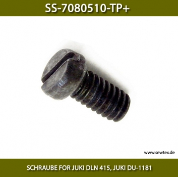 SS-7080510-TP+ SCHRAUBE FOR JUKI DLN 415, JUKI DU-1181 - SCREW FOR JUKI