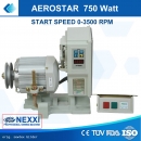 750 Watt AC Power Motor Aerostar inkl Positionsgeber startet ab 0 bis 3500 RPM - Nachfolge TN422B