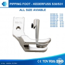 Pipping Foot S31 / S30 Kederfuss für 3 Fachtransport 0618,LS2-B837, GC 0618, DNU-1541,LSW-6BL etc.
