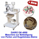 DAIRO DK-4000 - Maschine zur Befestigung von Perlen und Kugelstrass-Steine