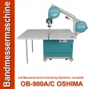 OB-900A/C OSHIMA  Bandmessermaschine, komplett