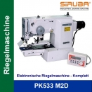 SIRUBA PK533 M2D Elektronische Riegelmaschine-Komplett