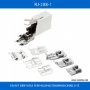 EIN SET DER FUSSE FR HUASHALTSNHMASCHINE, 8 ST. - PRESSER FOOT SET FOR DOMESTIC MACHINE