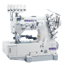 Zig-Zag Interlock Nhmaschine SK500-02HY  (Zig-zag stitching sewing machine) Komplett mit Tisch und Motor