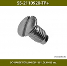 SS-2110920-TP+ SCHRAUBE FOR JUKI DU-1181 - SCREW FOR JUKI DLN-415